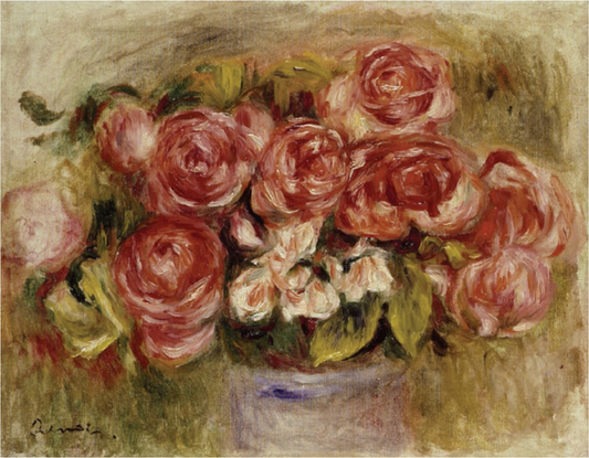 Renoir's "Still Life of Roses in a Vase" Bracelet