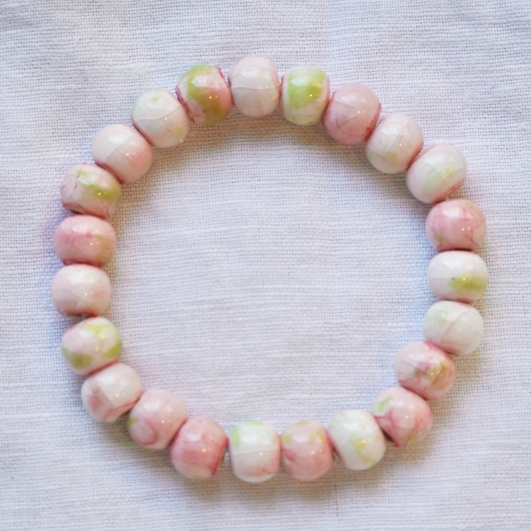 Renoir's "Still Life of Roses in a Vase" Bracelet