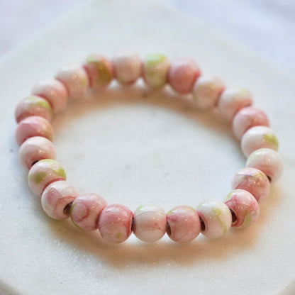 Renoir's "Still Life of Roses in a Vase" Bracelet