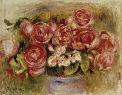 Renoir's "Still Life of Roses in a Vase" Bracelet