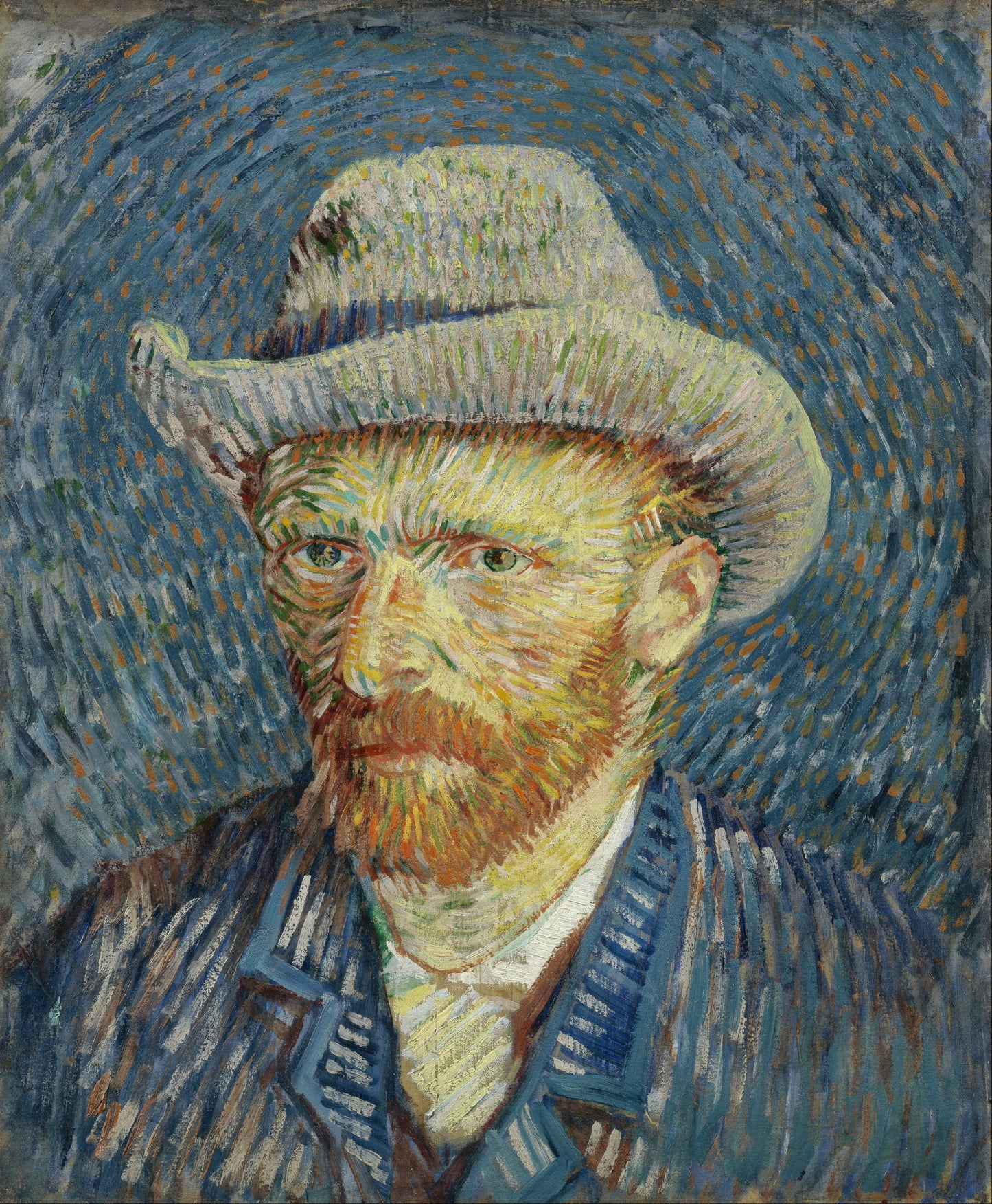 Van Gogh’s "Self-Portrait with Grey Felt Hat" Bracelet